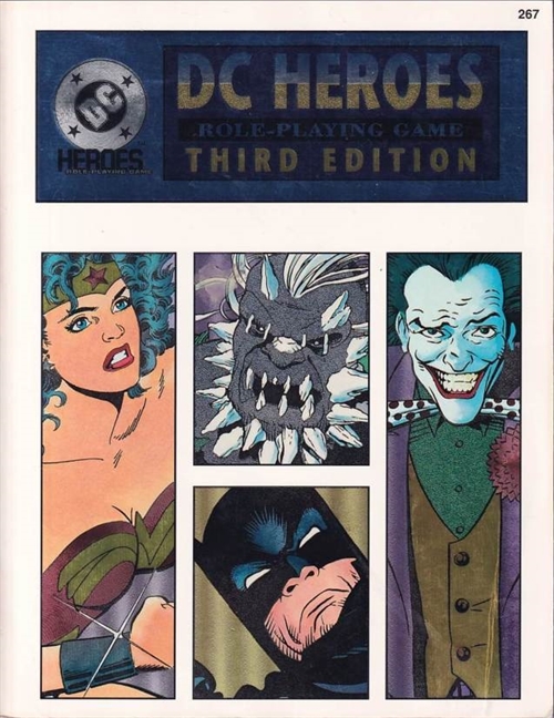 DC Heroes Third Edition  - Core Rulebook (B Grade) (Genbrug)